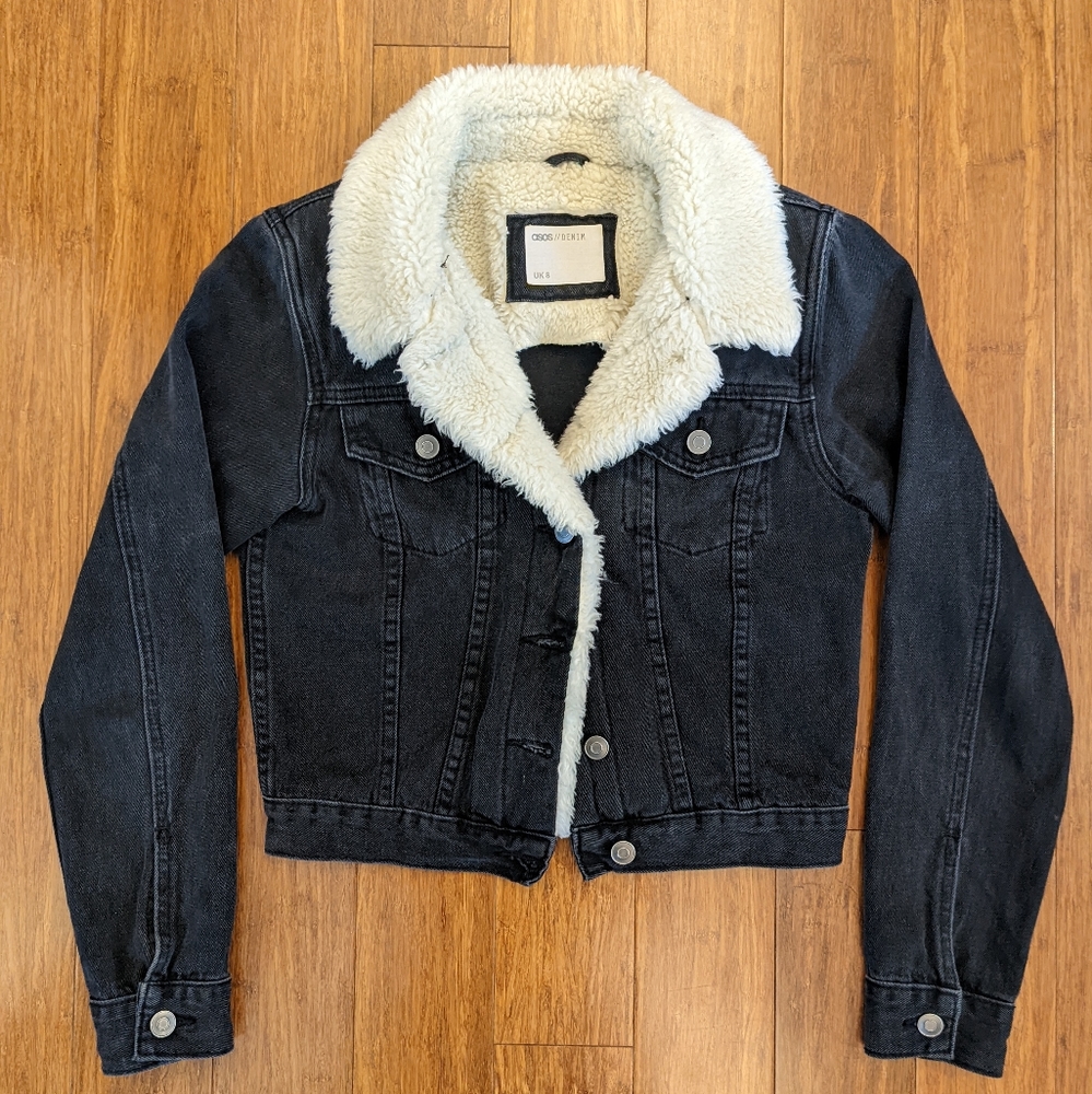 ASOS Cropped Denim Jacket